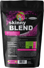 Skinny Blend – Whey Protein Shake Powder for Women – Low Carb, Keto Friendly Meal Replacement – Satisfies Hunger & Boosts Energy – Creamy Strawberry – 30 Shakes
