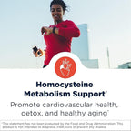 Designs for Health Homocysteine Supreme - Methylated Multivitamin of B Vitamins with Riboflavin, B6, B12, Folate, L-Serine & TMG for Brain Support & Healthy Inflammatory Response (120 Caps)