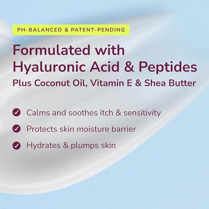 Kindra Daily V Vaginal Moisturizer Lotion - OBGYN Recommended for Dryness & Itch, with Hyaluronic Acid, Prevents Infection & Odor - Estrogen-Free Cream, pH-Balanced Feminine Care - 60 Applications