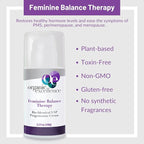 Organic Excellence Feminine Balance Wild Yam & Botanical Cream – Natural Women’s Cream for Everyday Balance – 3.3 fl oz