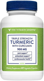 The Vitamin Shoppe Turmeric Curcumin 900MG - Joint Comfort, Antioxidant Support & Healthy Inflammation Response (60 Capsules)