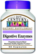 21st Century Digestive Enzymes, 60 Capsules