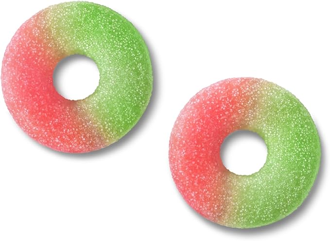 OLLY Fiber Gummy Rings, 5g Prebiotic Fiber, FOS (Fructo-oligosaccharides), Digestive Support, Berry Melon 50ct (Pack of 2)