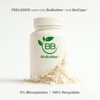 Feelgood Company NAD+ Supplement - Anti-Aging & Cellular Energy Support - Supports Energy, Cognitive Function & Cellular Health - 60 Capsules - NAD+ Precursor