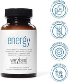Energy | Complimentary Formula w/Botanically Sourced Caffeine | Complete B-Complex & Energy Supportive Herbs (Pack of 2)