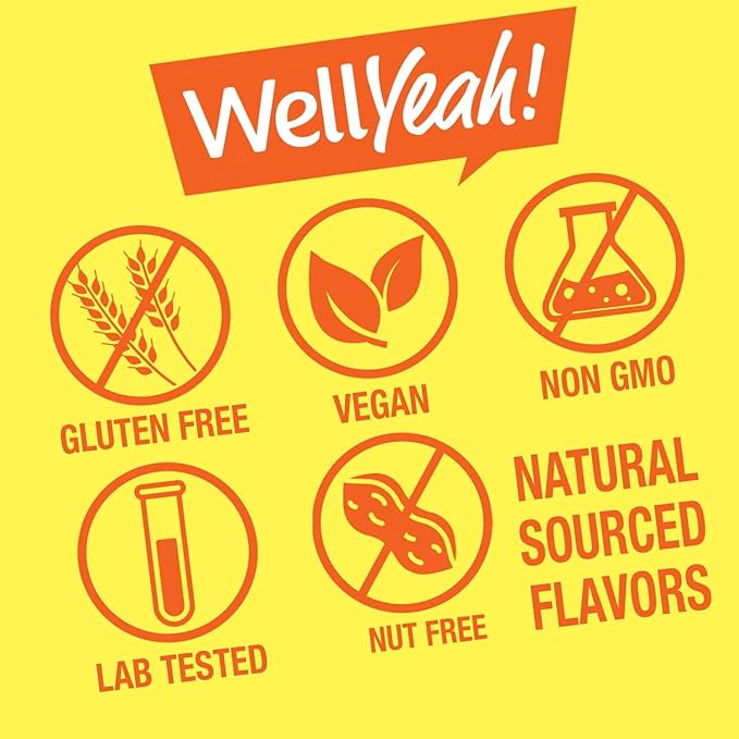 WellYeah Magnesium Citrate Gummies for Kids - Chewable Stress Relief Supplement for Children - Natural Calm, Mood Support, Non-GMO, Gluten Free - Natural Sourced Flavors - 60 Gummies