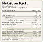 Apple Cider Vinegar Gummies with The Mother – Organic ACV + Pomegranate, Beetroot & B12 – Digestive, Detox & Energy Support – Vegan, Halal – 60 Gummies