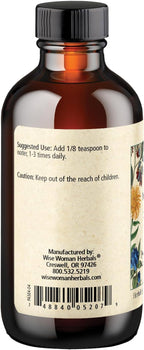 Wise Woman Herbals Passionflower Botanical Syrup (formerly) Solid Extract 4:1, Alcohol-Free Extra Strength, Herbal Relaxation & Sleep Aid, Eases Tension & Anxiety, Supports Calm Mood Balance & Restful Sleep, Pure Non-GMO, 4 Fl Oz