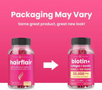 NutraChamps Biotin Gummies 5000mcg with Collagen, Keratin & More – Hair Skin and Nails Vitamins for Women & Men – Support Normal Hair Growth Cycle - Enhanced with Vitamin C, D3, Zinc