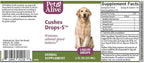 PetAlive Cushex Drops-S, Adrenal Gland Balance Herbal Pet Supplement, 2fl oz., 59ML