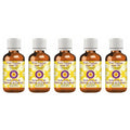dève herbes Pure Papaya Seed Oil (Carica Papaya) Cold Pressed (Pack of Five) 100ml X 5 (16.9 oz)