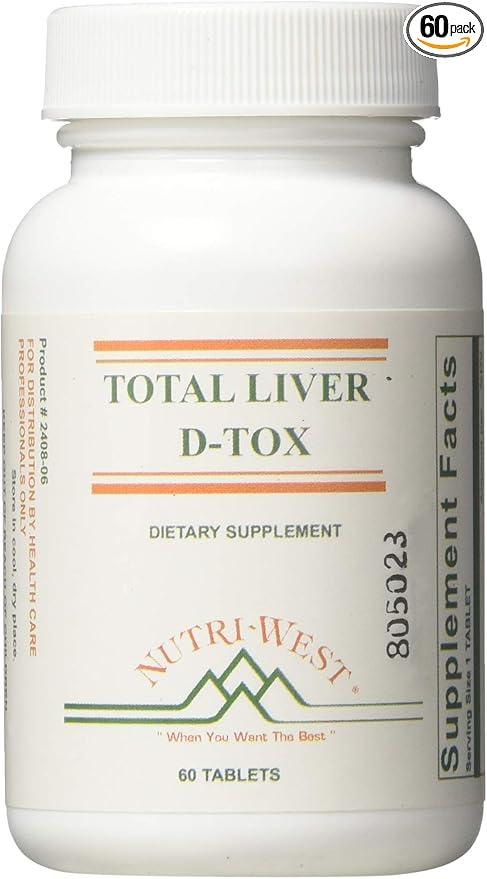 Nutri-West - Total Liver-D-Tox - 60 by Nutri-West