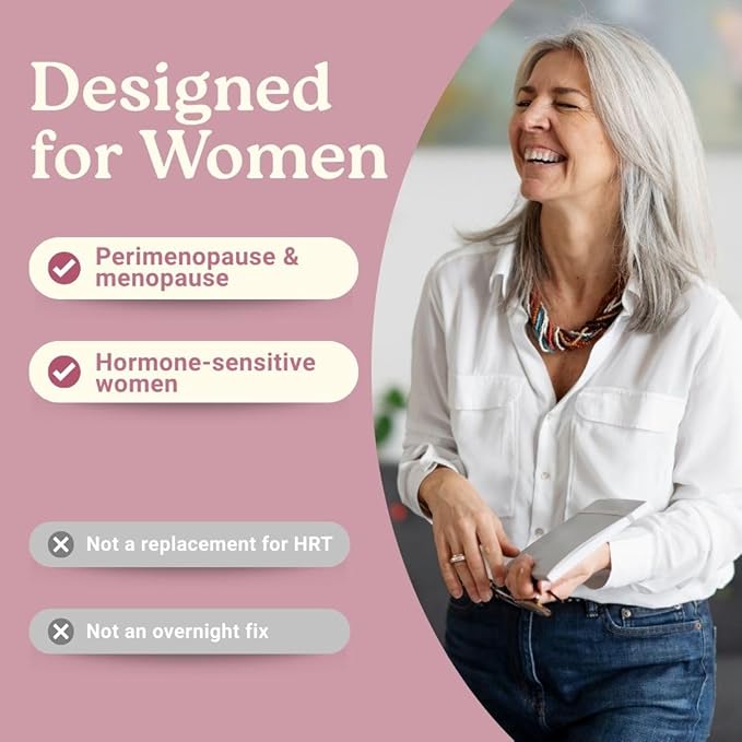 Swiss Activa+ Labs Total Menopause Support – Hormone Balance, Hot Flash Relief, Mood & Energy Boost, Gut Health, Vegan, Non-GMO Plant-Based Menopause Supplements for Women – 30-Day Supply