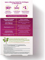 Estroven Complete Multi-Symptom Menopause Supplement for Women,28 Ct.,Clinically Proven Ingredient Provide Menopause Relief & Night Sweats & Hot Flash Relief* Drug-Free-& Non-GMO,(Pack of 2)