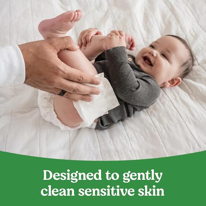 Huggies Natural Care Sensitive Baby Wipes, Unscented, Hypoallergenic, 99% Purified Water, 1 Flip-Top Pack (56 Wipes Total) (Pack of 3)