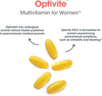 Optimox ARG Optivite - Women’s Multivitamin Multimineral - Hormone Balance & PMS Support - Enhanced with Flavonoids, Enzymes & Betaine HCl - 30 Servings - 180 Count