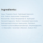 3% Hyaluronic Acid Serum for Face, Anti-Aging Hydrating Serum with 20,000 ppm Ceramide NP & 10,000ppm Acetyl Hexapeptide-8, Korean Skincare ultra hydrating serum, turm Skin/Sensitive Skin(1.5 ml*30)