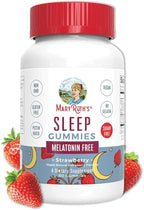 MARYRUTH'S Sleep Gummies | Sugar Free | NO Melatonin | L Theanine | Lemon Balm Leaf | Chamomile | Vitamin B6 | Relaxation & Sleep Support | Stress Relief | Vegan | Gluten Free | 60 Count