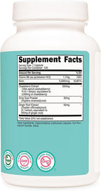 Nutricost Chasteberry Extract Supplement for Women 120 Capsules for 120 Servings - Vitex Extract with Dong Quai & Ginger Root, Vegan