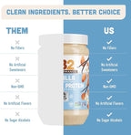 PB2 Performance Almond Plant Based Vegan Protein Powder | 20g Complete Protein, No Added Sugar, Prebiotic Fiber | Dairy Free, Certified Vegan, Non-GMO, Gluten Free [Almond w/Madagascar Vanilla, 1LB]