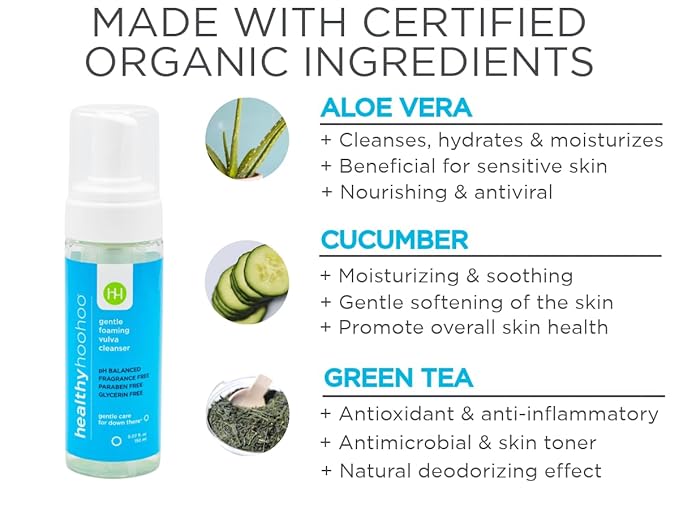 Feminine Wash for Sensitive Skin – Gentle Foaming Vulva Cleanser, pH Balanced, Fragrance-Free, Paraben & Glycerin Free, Doctor-Developed Natural Intimate Care (5 fl oz)