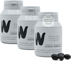 Japanese Longevity Supplement | Black Vinegar (Kurozu) & Okinawa Fermented Rice Extract | Supports Energy, Healthy Aging & Overnight Recovery | 30 Servings (180 Softgels) | Daily Routine 3-Pack