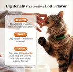 Cat Hip + Joint Health Chews – Crunchy & Creamy Cat Joint Support Supplement - Glucosamine, Chondroitin & Omega-3s – Supports Mobility, Flexibility & Comfort for Indoor & Outdoor Cats (Chicken 90-Day)