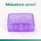 Sukuos Small Pill Box 3 pcs, Cute Travel Pill Case Daily Pill Organizer Portable for Pocket Purse for Vitamin Fish Oil Supplements, Easy to Clean