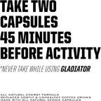 Ryno Power Motivation Pre-Workout Focus Energy Supplement Capsules (30 Servings)
