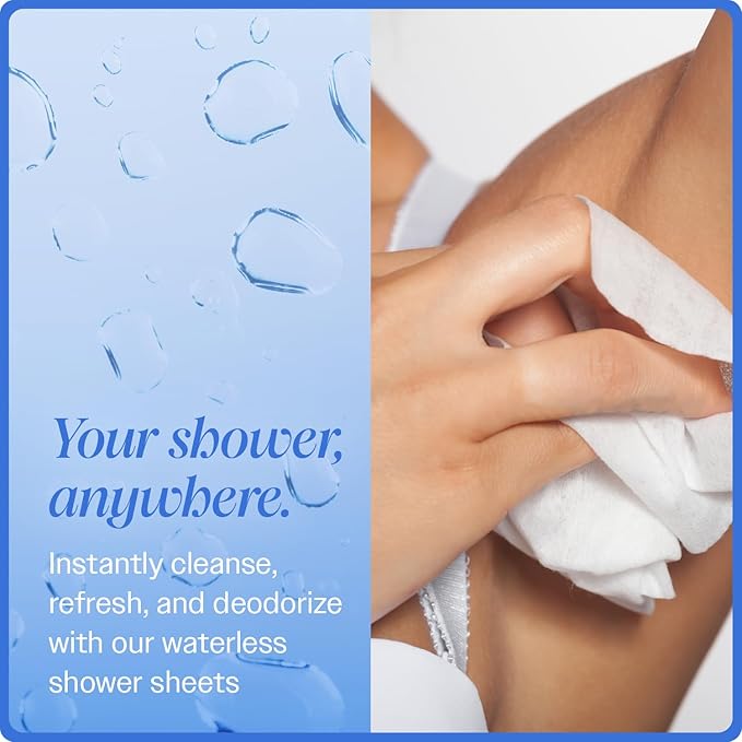 On-the-Go Armpit Cleansing Wipes – Individually Wrapped Underarm Cloths for Sweat & Odor – Biodegradable – UnScented Pack, 30 Count