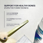 Sparkle Wellness FORTIBONE Bioactive Collagen Peptides | Collagen Powder Supplement with Nutra C Buffered Vitamin C for Bone Health | Bone Mineral Boost (Tropical) [30 Serves]