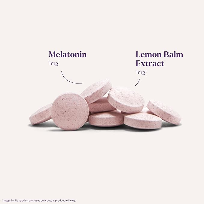 Natrol Kids Fast Dissolve Melatonin 1 mg, Dietary Supplement for Restful Sleep, Sleep Tablets for Kids, 30 Strawberry-Flavored Melatonin Tablets, 30 Day Supply