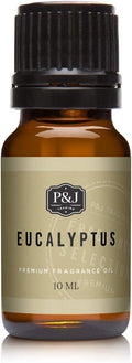 P&J Trading Fragrance | Eucalyptus Oil 10ml - Candle Scents for Candle Making, Freshie Scent, Soap Making Supplies, Diffuser Oil Scents