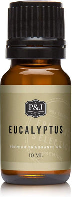 P&J Trading Fragrance | Eucalyptus Oil 10ml - Candle Scents for Candle Making, Freshie Scent, Soap Making Supplies, Diffuser Oil Scents