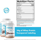 NutraOne ProteinOne Whey Protein Promote Recovery and Build Muscle with a Protein Shake Powder for Men & Women (Cookies & Cream, 5 LB)