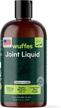 Wuffes Advanced Joint Liquid for Dogs, Hip & Joint Support Supplement with Glucosamine, Chondroitin, UC-II® Collagen, and MSM, for Small & Large Breeds, 16 Oz