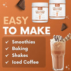 My Adventure to Fit Hydrolyzed Collagen Powder for Women - Grass Fed for Muscle Growth & Chocolate Collagen Protein Powder - Keto Collagen Powder for Joints & Gut Health - Chocolate Milk 420g