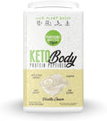 Portions Master Keto Body Protein Peptides Low Carb Keto Protein Powder with MCT Oil Peptides Fiber Vitamins Minerals (720g, Vanilla Cream)