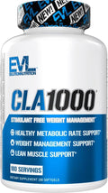 Conjugated Linoleic Acid CLA Pills - CLA 1000mg Diet Pills to Support Weight Loss Fat Burning Lean Muscle and Faster Metabolism - Stimulant-Free CLA 1000mg Safflower Based Fat Loss Support Pills - 180