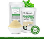 Dr. HERBALIST Fenugreek Powder 7.1 OZ (200g) - 100% Natural & Herbal Supplement - Methi Seeds Powder - Nutritive & Digestive Aid