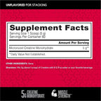 BSN Micronized Creatine Monohydrate Powder, Unflavored Creatine Powder, Micronized, Supports Muscle Building, Supports Muscle Strength, Gym Supplement, 5g per Serving, 5000mg per Servings, 60 Servings