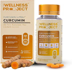 The Wellness Project Turmeric Curcumin with Curcuwin Ultra+ 250mg | Supports Joint, Muscle & Lung Health | for Mobility & Recovery | for Women & Men | 60 Tablets – 2 Month Supply