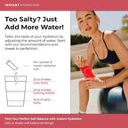 Instant Hydration Electrolytes Powder Packets - Raspberry Electrolyte Drink Mix - Zero Sugar - Keto, Vegan, Gluten-Free, Non-GMO - Boost Recovery, Brain Health, Muscle & Tissue Support- 30 Sticks