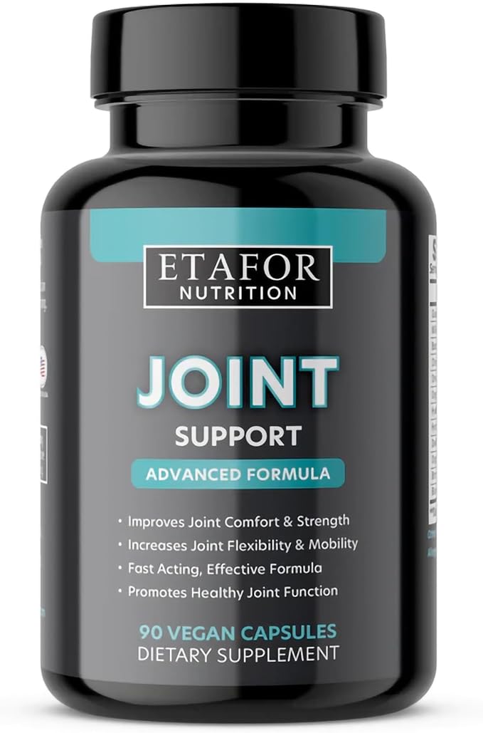 Glucosamine Chondroitin Joint Health Supplement -Advanced Joint Support Supplement with Collagen & MSM for Mobility, Flexibility & Cartilage Health - Premium Joint Supplement for Men & Women