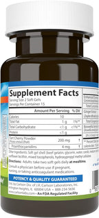 Carlson - Enhanced Mobility, Botanical Joint Support, Boswellia, Tart Cherry, Curcumin, Ginger, 30 Softgels