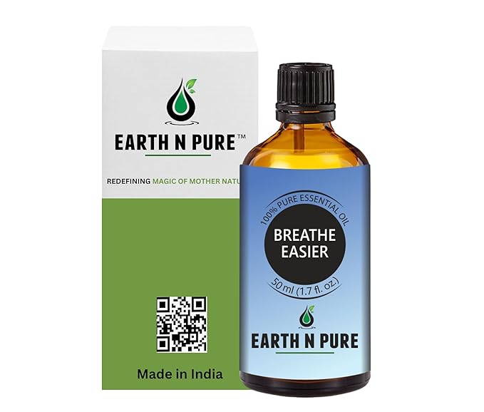 Earth N Pure Essential Oil Blend for Breathe Easier 50 ml