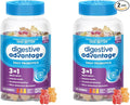 Digestive Advantage Probiotic Gummies For Digestive Health, Natural Fruit Flavors Vitamin D, Daily Probiotics For Women &Men Occasional Bloating, Minor Abdominal Discomfort & Gut Health, 80ct (2 Pack)
