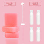 Muun Strawberry Yoni Soap Bar - Pack 3 pH Balancing Cleanser - Probiotics & Natural Ingredients - Gentle Cleansing Formula Eliminates Odor Vaginal Health - Feminine Wash - Moisturizing Intimate