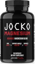 Jocko Fuel Magnesium Complex Supplement - Magnesium Glycinate, Citrate, & Taurate Capsules Dietary Supplement for Muscle Recovery & Relaxation, Heart, Nerve, Bone Support, & Sleep 30-Day Supply