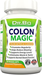 Colon Cleanse Detox Formula - Natural Bowel Cleanser Pills for Intestinal Bloating & Fast Digestive Cleansing - Daily Constipation Relief Supplement Gut, Belly, Stomach - Women Men Herbal Weight Flush